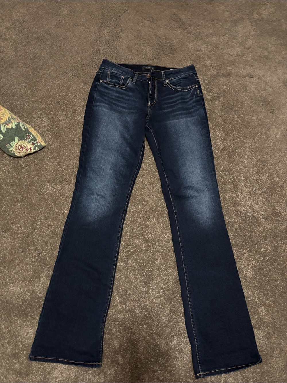 Silver Jeans Women's Dark Blue Flare Jeans